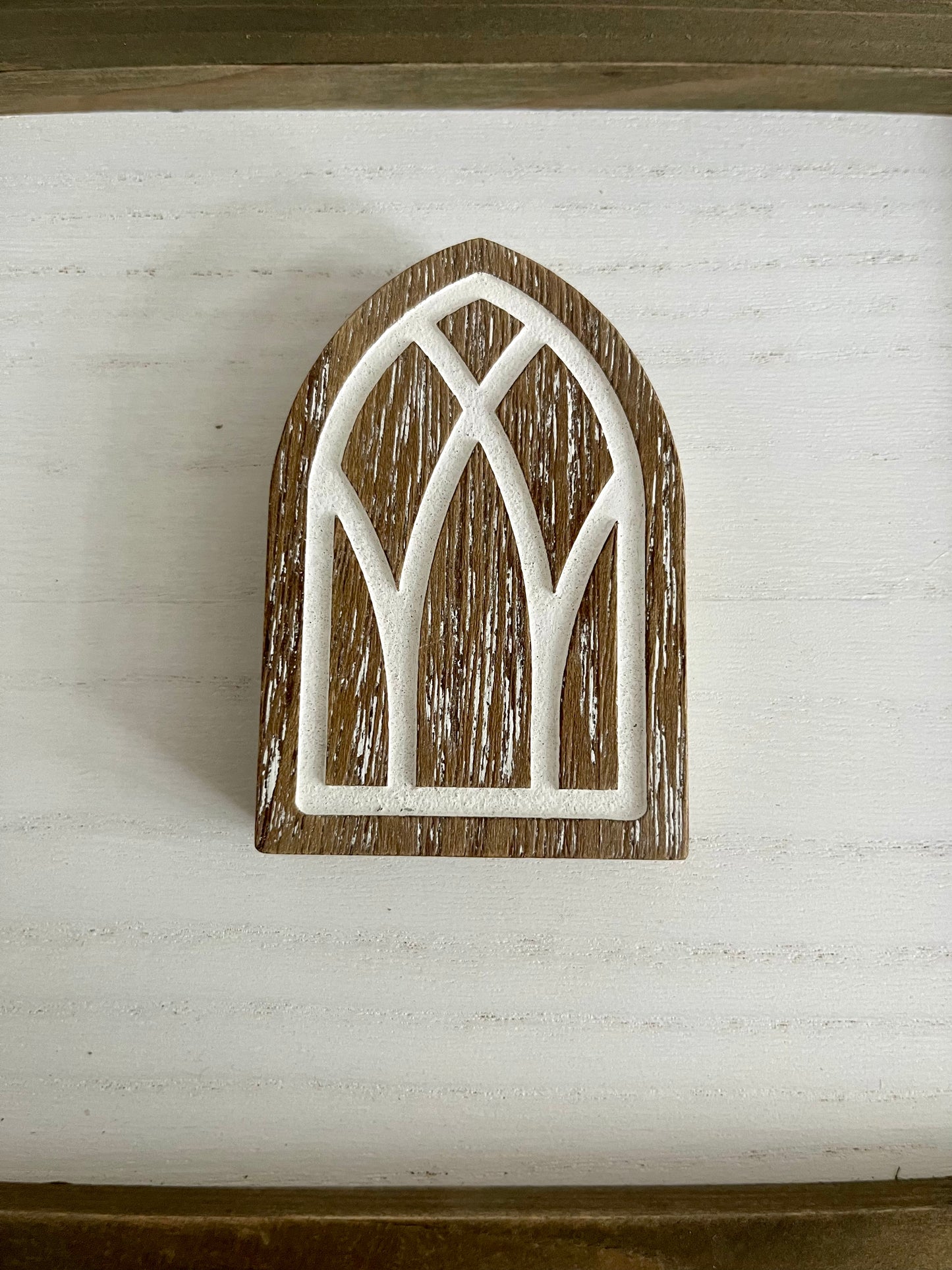 Wood Arch Block