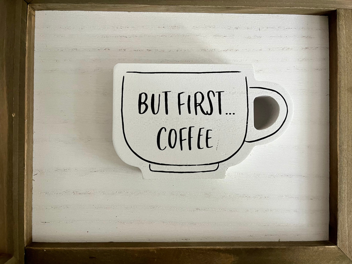 Wood Coffee Mug Block