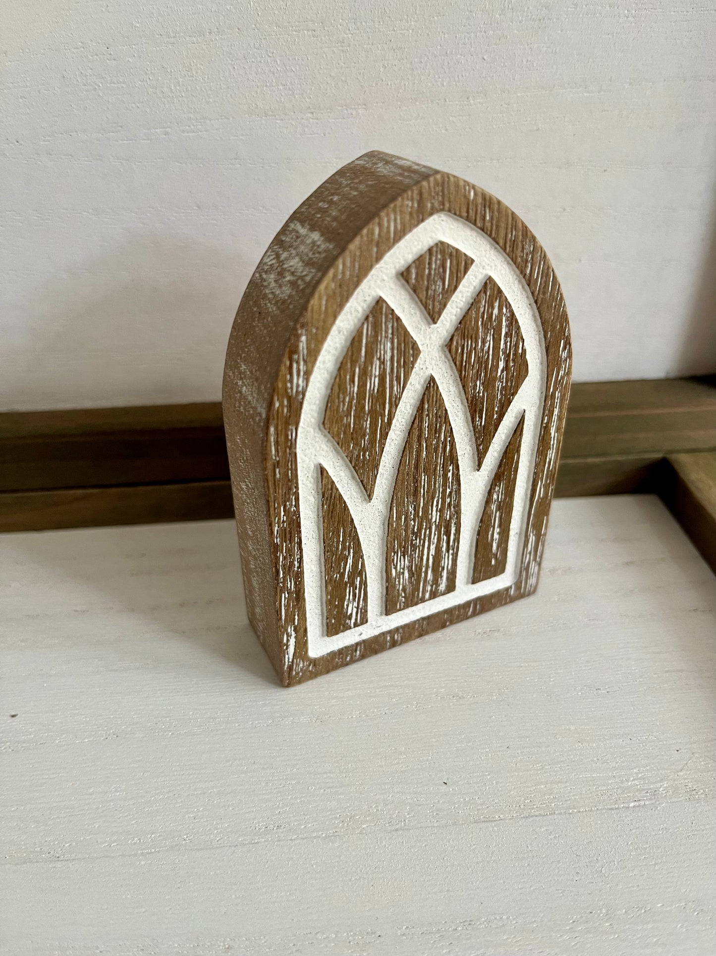 Wood Arch Block