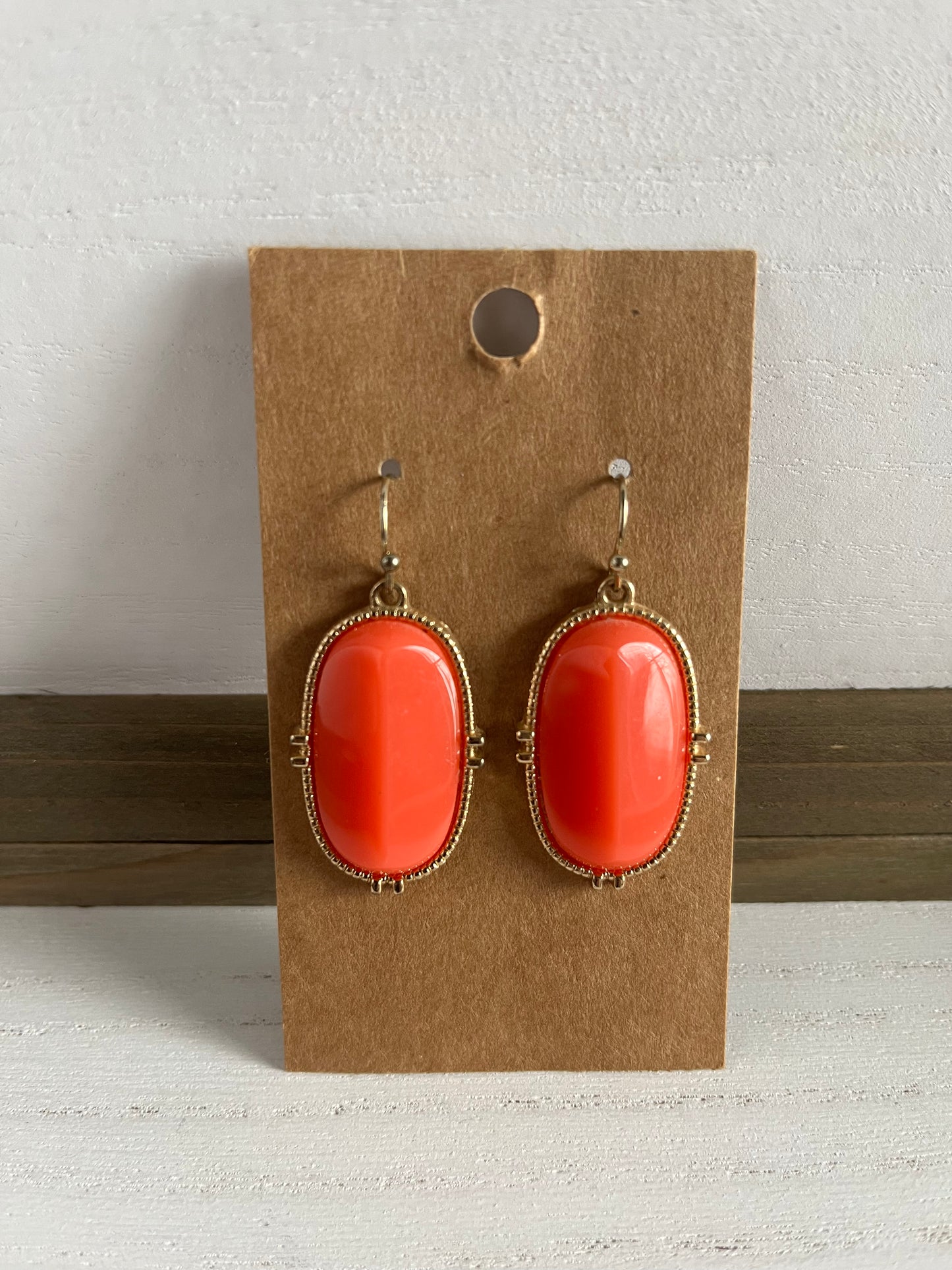 Peach Earrings