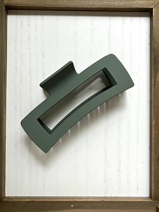 Jumbo Rectangle Hair Clip