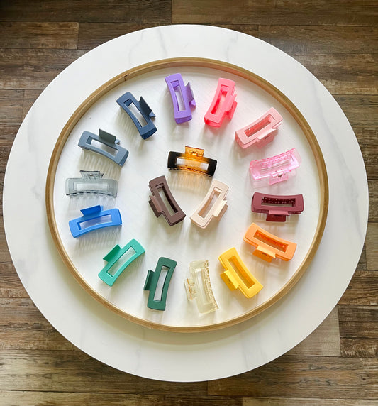 Medium Rectangle Hair Clip