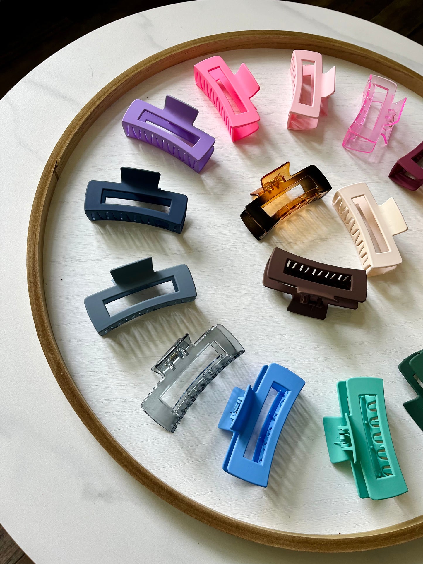 Medium Rectangle Hair Clip